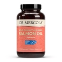 Dr. Mercola Wild Caught Alaskan Salmon Oil, 30 tarjoilua (90 kapselia), Omega-3s, ravintolisä, tukee terveitä aivoja & kognitiivinen toiminto, ei-GMO, MSC Certified