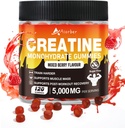 Creatiini Monohydraatti Gummies miesten & naisten - 5g Creatiini Monohydraatti per tarjoilu, tukee harjoittelu, nollasokeri, 120 Vegan täydentää Gummies