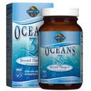 Puutarha Life Oceans 3 Beyond OmegaXanthin, EPA, DHA täydentää, Fish Oil 1200 mg Omega 3, Astaksantiini & Brown Seaweed Extract - 60 Softgels