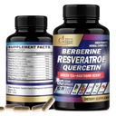 Cadane Resveratrol täydentää - 10in1 Plus kanssa Quercetin, berberiini, vihreä tee, viinirypäleen siemen, Hawthorn Berry, Turmeric, Rhodiola Rosea, Ginkgo Biloba, ja mustapippuri - 60 kapselia