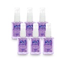 Purell Advanced Hand Sanitizer Gel infuusiona eteerisiä öljyjä, Calming Lavender, 2 fl oz Travel-koko pumppu pullo (pakkaus 6), 3905-4-EC