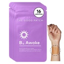 Good Patch B12 Awake Patch, Natural Patch kofeiini, B12, ja Green Tea Extract, Plant Powered Wellness, auttaa edistämään energiaa (16 yhteensä Patchs)