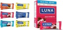Luna Bar Variety Pack (12 kreivi) + Suklaa Piparminttu Stick (12 pakkaus) - Gluteenittomat välipalat