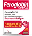 Feroglobin Vitabiootit Orgaaniset vitamiini- ja mineraalikapselit 30 kapselia