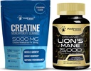 WELLNESS LABSRX Lions Mane lisäkapselit - Creatiini Gummies 5000mg