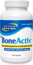 POHJOINEN AMERICAN HERB & SPICE BoneActiv - 120 kapselia - Luun ja nivelten tuki - MCHA, Salvia, Rosemary, Oreganol P73 Oregano Oil - ei-GMO - 30 palvelinta