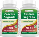 Best Naturals Cascara Sagrada 450 mg 250 kapselia (250 kpl)