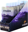 Embark Maple Syrup Energy Gel, 6-pakkaus 3oz Resealable Puches, Natural Sports Nutrition, Certified Organic, Vegan, Gluteeniton, urheilijoille, seikkailijat & Foodies, Elderberry