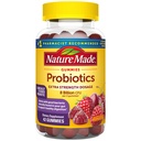 Nature Made Probiootit Extra Strength Annostus, Probiootit naisille ja miehille 8 miljardia PMY per 2 Gummies, 42 Probiootti Gummies, 21 päivän tarjonta