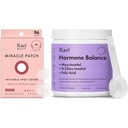 Rael Bundle - Näkymätön Spot Cover Pimple Patches (96 Count) & Hormoni Balance Supplement for Women, Hedelmällisyys & Munasarja tuki (30 päivän tarjonta)