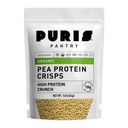 PURIS Organic Pea Protein Crisps, Certified Organic Pea Protein Isolate, Keto Protein Crunch, Made 100% Yhdysvalloissa, Ei-GMO, Gluteeniton, Ei sokeria, Ei soijaa, 18g proteiinia, 7g Karbs, Ei makua