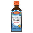 Carlson - Erittäin Finest Fish Oil, 1600 mg Omega-3s, Liquid Fish Oil Supplement, Norwegian Fish Oil, Wild-Caught, kestävästi Lähde: Fish Oil Liquid, Orange, 6,7 Fl Oz