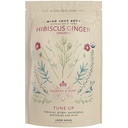 Harney & Sons Organic Hibiscus Ginger Tune-Up Wellness Blend, Eucalyptus, Echinacea ja Mint, 5 oz pussi