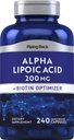 Piping Rock Alpha Lipoic Acid 200 mg ... 240 kapselia...
