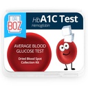 Tohtori Boz - Hemoglobiini A1C Etusivu Testipakkaus - Verenkeräyspakkaus, jossa on laboratoriotulokset - Verensokeri & hbA1c-tasot - Lancets, Bandages, Alkoholipyyhkeet, Kirjekuori - Valmistettu Yhdysvalloissa - Diabetes Care & Self Care