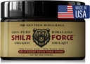 ShilaForceTM Shilajit Pure Gold-Luokka Wild-Harvested Himalajan Luomuhartsi - 500 mg 70% Fulvic Acid & 10% Hummerihappo 85+ Trace Minerals, 30g Valmistettu Yhdysvalloissa, Ruskea
