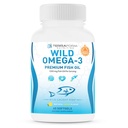 Triple Strength Fish Oil Omega 3 2400 mg per Serving - Burpless, sitruunanmakuinen ei-GMO, Gluteeniton & soijaton 30 tarjoilua