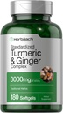 Horbäach Turmeric ja inkivääri lisäravinteet 