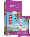 Clif Bars - energiapatukat - suklaa Chip Maapähkinämuru - valmistettu luomukaura - kasvisruoka - kasvisruoka - Kosher (2.4 Ounce Protein Bars, 12 kreivi)