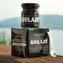 Himalayan Shilajit Harsin - Organic Shilajit Supplement Lähde: Korkeat Korkeudet - 500mg Pure Natural Resin & Fulvic Acid, 85+ Trace Minerals (50g (100 Servings) + Spoon)