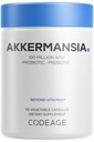 Codeage Akermansia Muciniphila Probiotic Supplement - 3-kuukautinen tarjonta Akermansia & Chicory Inulin - Päivittäinen Synbiootti Probiootti Chicory Root - 100 miljoonaa AFU - Gluteeniton - 90 kapselia