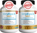 Dry Eye 3 Kulta Omega 3 Krill Oil Extra Strength, 60 Softgels, Dry Eye Support, ei-GMO, Gluteeniton, Sokeriton (2)