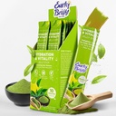 Jelly Sticks - Matcha-Flavored for Better Morning Jälkeen juominen, maksan tuki & elinvoimaa Tauriini & DHM, tunne virkistynyt ja virkistynyt, 18gX10ea