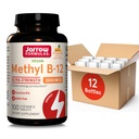 Jarow Formula Ultra Strength Metyyli B-12, Ravintolisä solujen energian tuotantoa, 100 trooppinen flavored purutabletti, jopa 100 päivän toimitus, pakkaus 12