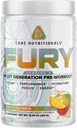 Core Nutritionals Fury V2: Pre-Workout Powder maksimoi suorituskyvyn Gym W/Zum-XR® kofeiini, L-sitruliini, ja Alpha GPC (40 Scoops) (Tropic Thunder)