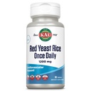 KAL Red Yeast Rice kerran päivässä 1200mg, Cardiovascular Support* Täydennys luonnossa tyydyttämättömien rasvahappojen, Aminohappojen ja Phytonutrients, vegaaninen, Gluteeniton, 30 tarjoilua, 30 tablettia