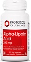 PÖYTÄKIRJA LIFE-YHTEYDELLISESTÄ ALFA-lipoiinihappolisästä - 600 mg ALA - Oksidatiivinen stressi Quncher, Veren virtaus ja sydän terveys - Kosher & Dairy Free - 60 Veg kapselia