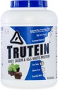 Body Nutrition Trutein High Protein Powder: 45% Whey, 45% Kaseiini, 10% Muna White, Gluteeniton, Alhainen natrium, Grass Fed Whey Protein Powder, Gym Supplement & Breakfast Shake, Chocolate Mint, 4lb