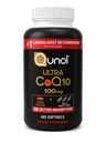 Qunol CoQ10 100mg Softgels Ultra 3X Parempi imeytyminen Coenzyme Q10 lisäravinteet - Antioksidantti täydentää Verisuoniston ja sydämen terveyden ja energian tuotanto - 6 kuukauden tarjonta - 180