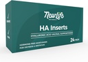 NewLife Naturals Hyaluronic Acid Vaginal Suppositories for Women, Emättimen kosteuttaja, kuivuus Ärsytys Epämukavuus, Synnytyksen jälkeinen, Menopause Relief & Support, 24 Lisäykset, 2 kuukauden tarjonta