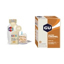 GU Energy Original Sports Nutrition Energy Gel, 8-Count Syntymäpäiväkakku ja 8-Count Suolattu Caramel makuja