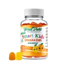 Greenfield Nutritions Smart Kids Halal Omega 3 Gummies DHA - 60 Halal Vitamiineja lapsille, tukee aivot ja immuuni terveys - Vegaani, ei-GMO, Gluteenittomat, Liivate-vapaa ja maapähkinöistä vapaa Halal Gummy Vitamiinit