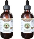 Punainen ginseng alkoholiton nesteuute, orgaaninen punainen ginseng (Panax Ginseng) Kuivattu juuri Glycerite Natural Herbal Supplement, Havaiji Pharm, USA 2x4 fl.oz