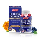 Mustikka Eyebright Extract Gold - väsymys ja sumuinen visio - silmävitamiinit mustikka luteiini ja Zeaksantiini lisäravinteet silmän kirkkautta - Halal - 60 kapselia