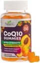 CoQ10 Gummy for Aikuinen 100mg - 3X Vahvuus, korkea imeytyminen, antioksidantti täydentää sydämen terveys ja energiantuotanto, Ultra Coenzyme Q10 vitamiinit, Coq 10 täydentää - 30 CoQ10 Gummies
