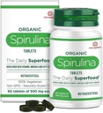 DURJA Organic Spirulina Tabletit - Useimmat Bio-Saatavilla proteiini & Nutri-Dense Superfood ...