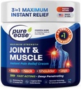 Niveltulehdus kipu avustus Cream takaisin 3 in 1 Maksimaalinen välitön helpotus 2 OZ - Nopeasti toimiva lihaskipu Cream Extra Strength nivelen & polvi - Tehokas Formula niskan hartia & alaselkä