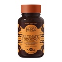 Yrtit Etc. Ultimate Ginseng Softgels - Tuki Jatkuvaa liikuntaa - Aids Brain Health - Tuet Daily Stamina for Fysical & Intellectual Activity - Gluteeniton - 30 Softgels (30 tarjoilua)