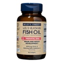 Wileyn Finest Wild Alaskan Fish Oil Prenatal DHA - 900mg EPA ja DHA Omega-3s raskaana oleville naisille ja hoitoäideille - 60 Softgels (30 prenatal vitamiineja)