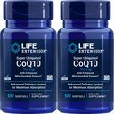 Life Extension Super Ubiquinol CoQ10 kanssa parannettu Mitokondrio tuki 100 mg, 60 softgels (paketti 2)