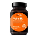 Kutsu Health Veins Hx® - tukee veins ja Circulatory Health - sisältää C-vitamiinia, Citrus Bioflavonoideja, Hevosen Kastanjansiemeniä, Gotu Kolaa, Mustikka Hedelmä - 60 tablettia