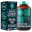 Ruokahalua Suppressant laihtuminen, Nälkä suppressantti - Ruokavalio pillereitä, jotka toimivat nopeasti naisille ja miehille - Garcinia Cambogia, Glucomannan, valkoinen Munuaisten Bean Carb Blocker ja rasvaa polttaja - 60 Kasvis Caps