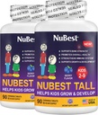 NuBest Pitkät Lapset - Toddlers Vitamiinit ja lapset Vitamiinit ikä 2-9 - Tuki luun vahvuus, yleinen terveys ja immuniteetti - Eläinten muodot - 180 purutablettia ...