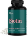 Biotiini 10000 mcg - Max vahvuus Biotiini täydennysosa - hiusten iho ja kynnet vitamiinit naisille ja miehille, hiusten kasvu vitamiinit ja energian tuotanto, Kosher, ei-GMO, 360 Mini tablettia