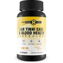 Luonnollinen tinnitus Relief korva Tinnie Ease Immuuni Boost - Paras tinnitus Relief for Rening korvat Immuuni tuki täydentää - Veren tehoste - korvan terveys - Immuuni Boost veren Builder Veren terveys pillereitä
