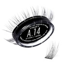 Lashify vahvistin 14mm Gossamer DIY silmäripsilaajennukset Täyttää, musta, helppo vääriä silmäripsiä luonnollinen ulkonäkö